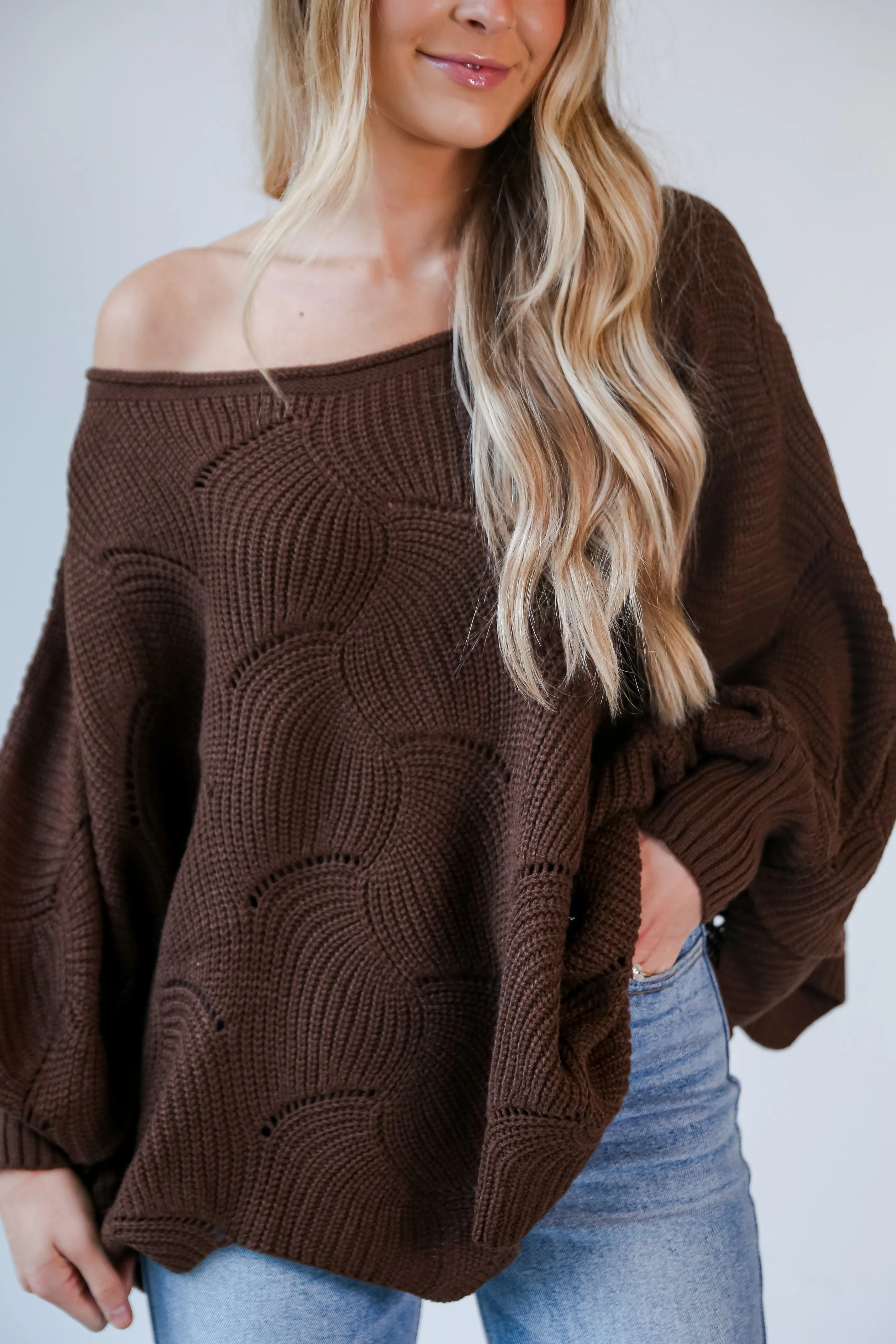 FINAL SALE - All Cozied Up Oversized Sweater