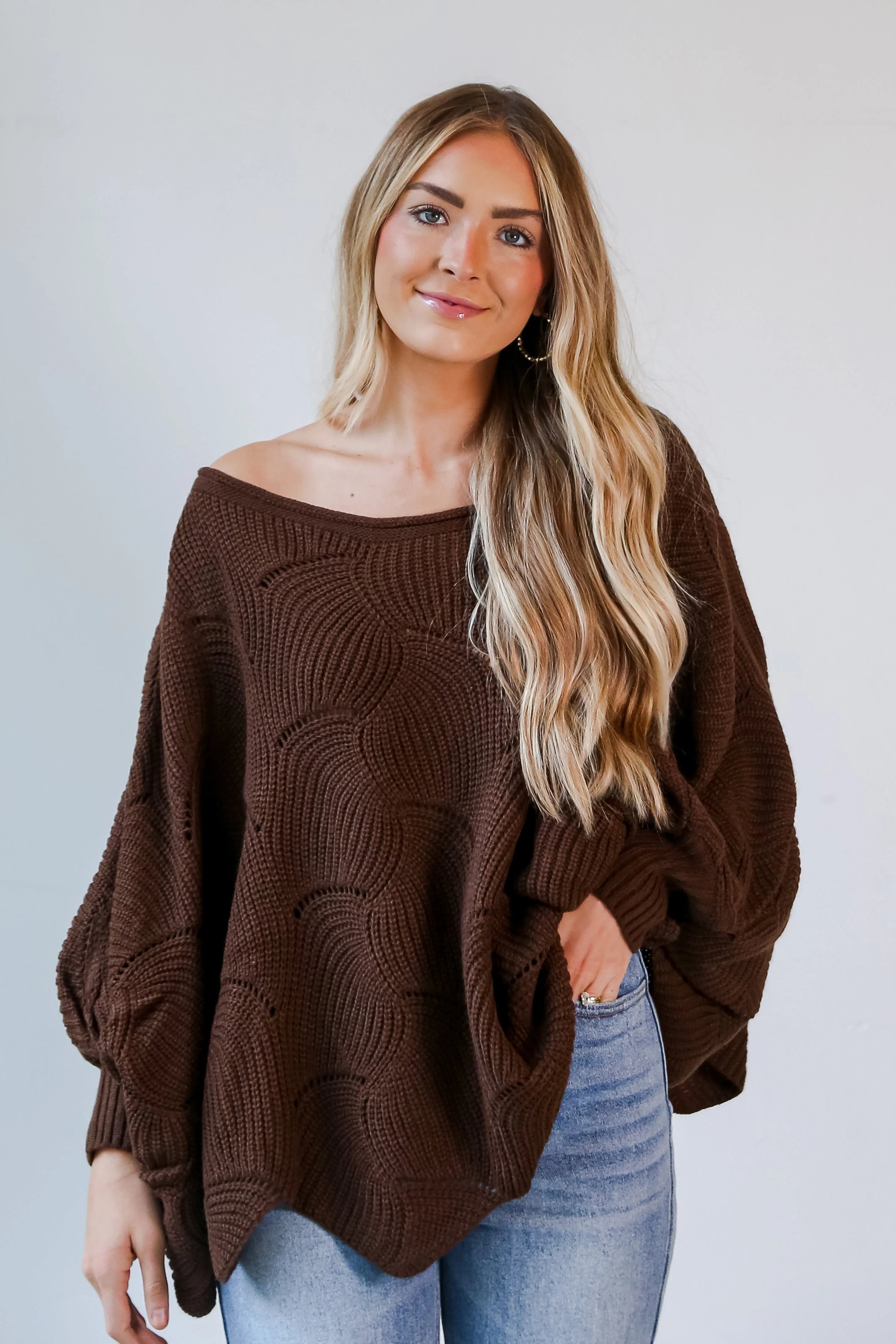 FINAL SALE - All Cozied Up Oversized Sweater