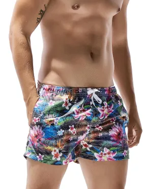 Flower Swim Beach Surf Shorts 71306