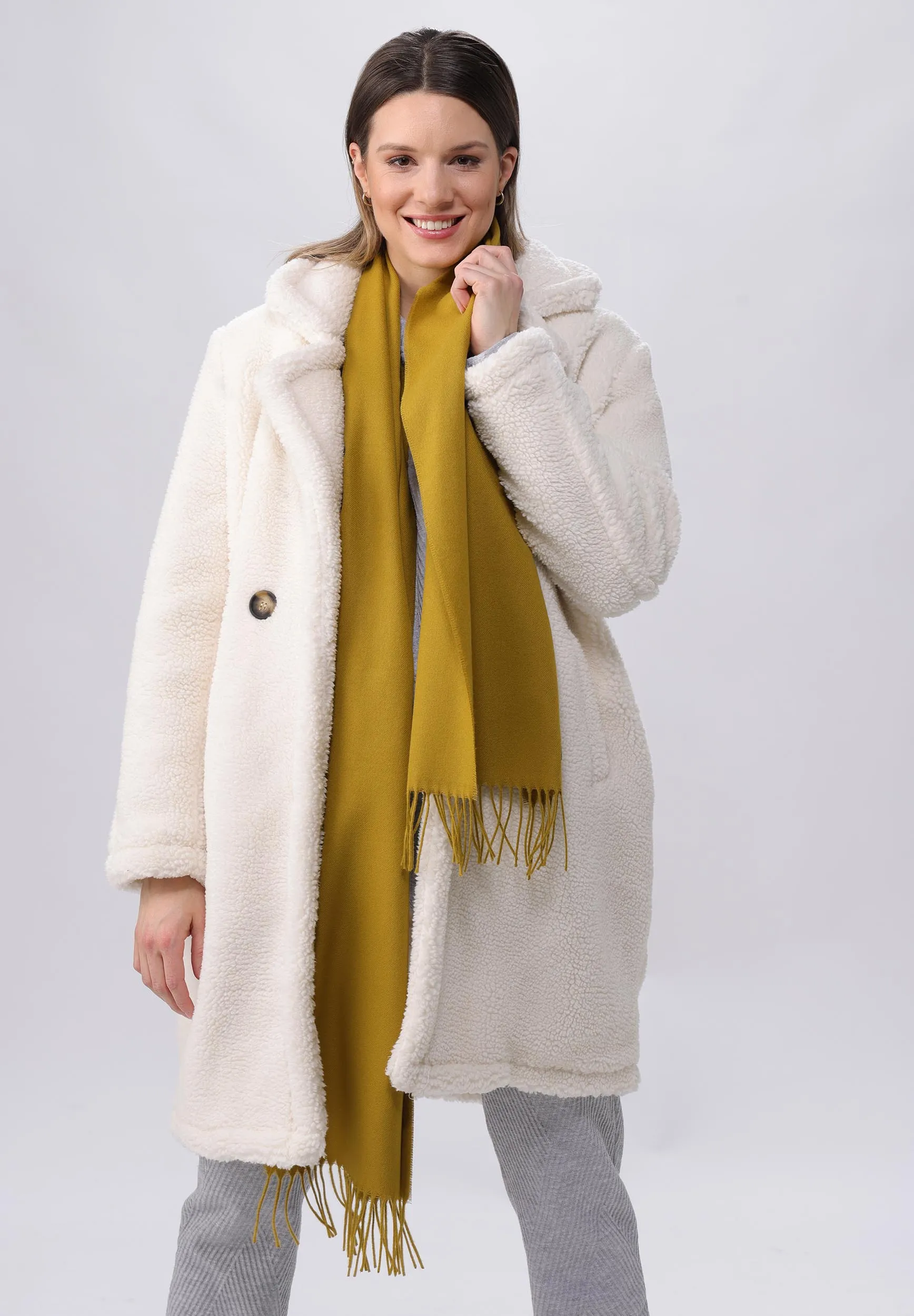 FRAAS Essential Solid Colour Oversized Cashmink® Scarf