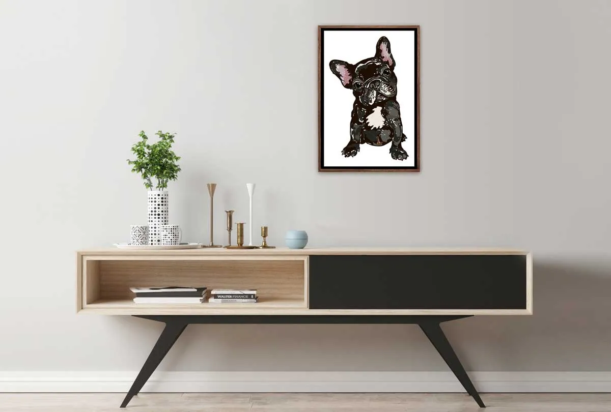 French Bull Dog 2 | Canvas Wall Art Print