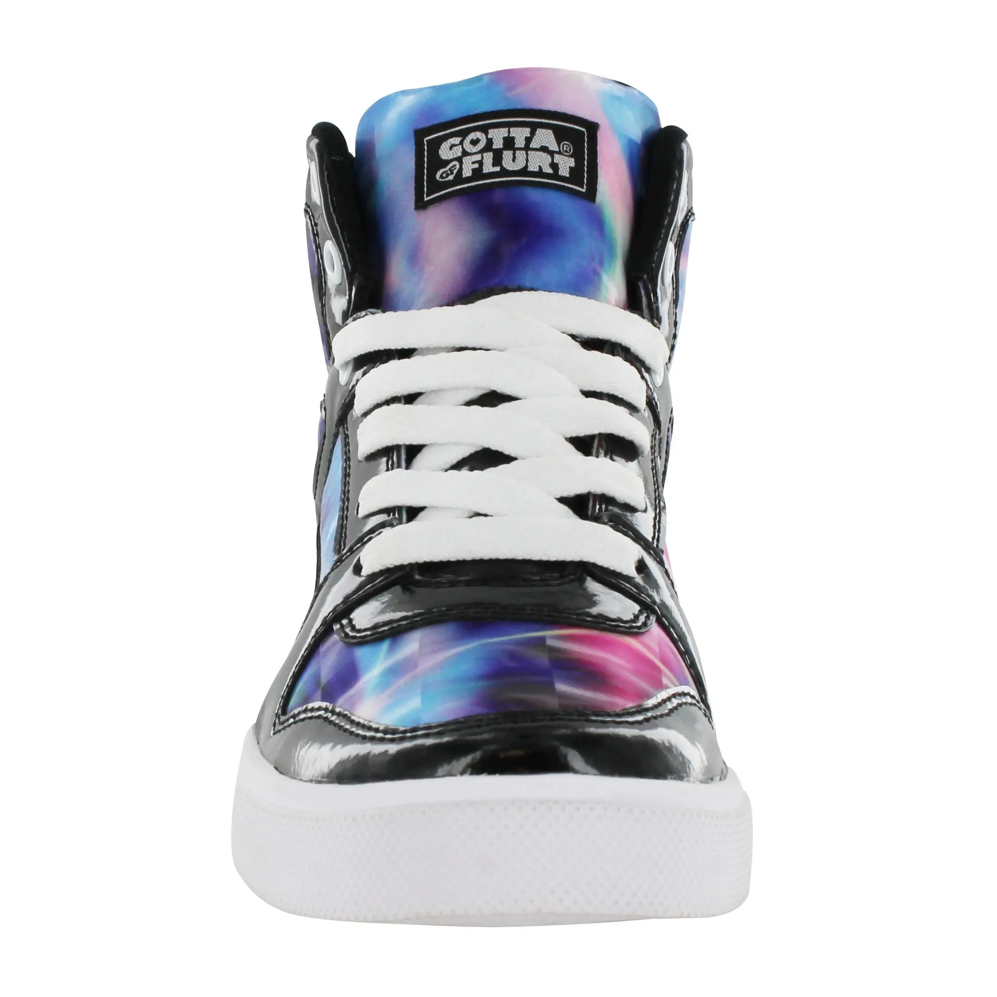 Gotta Flurt Girl's Hip Hop V Blue/Black Dance Sneaker