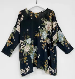 Helena Ecovero Top in Floral Print