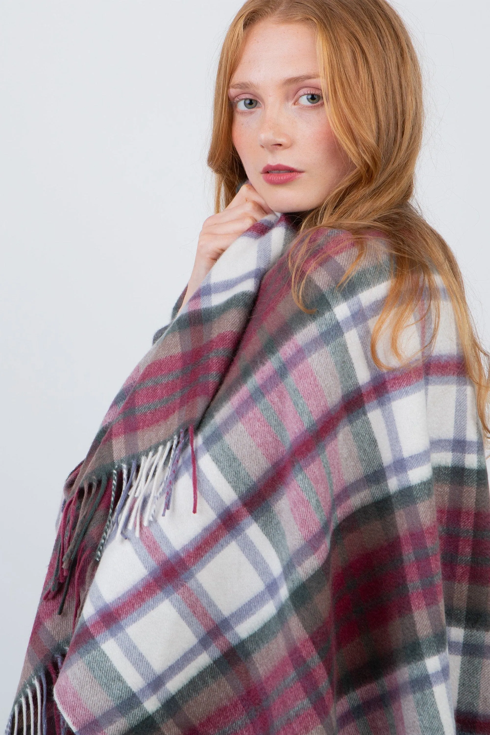 Heritage Tartan Cashmere Wrap - Dress Mcduff