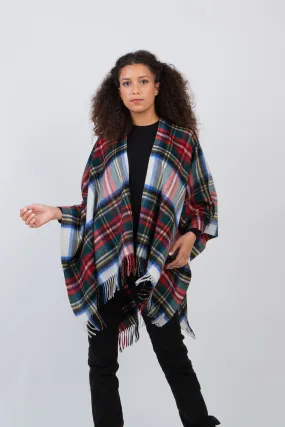 Heritage Tartan Lambswool Wrap - Dress Stewart