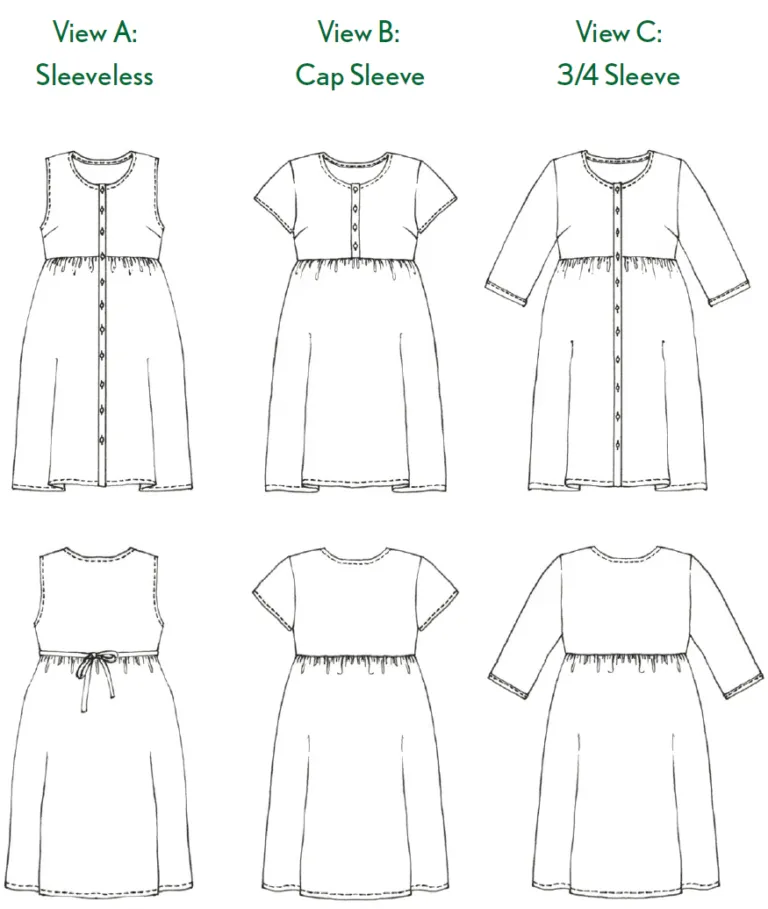 Hinterland Dress Sewing Paper Pattern