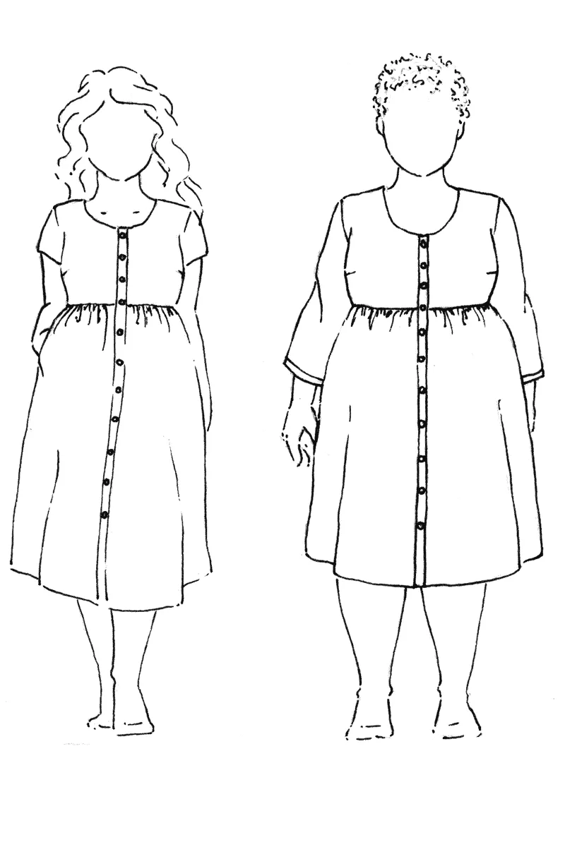 Hinterland Dress Sewing Paper Pattern