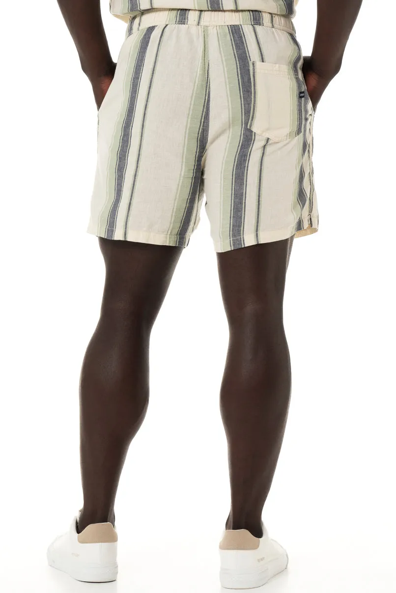 Linen Shorts _ 150433 _ Off White