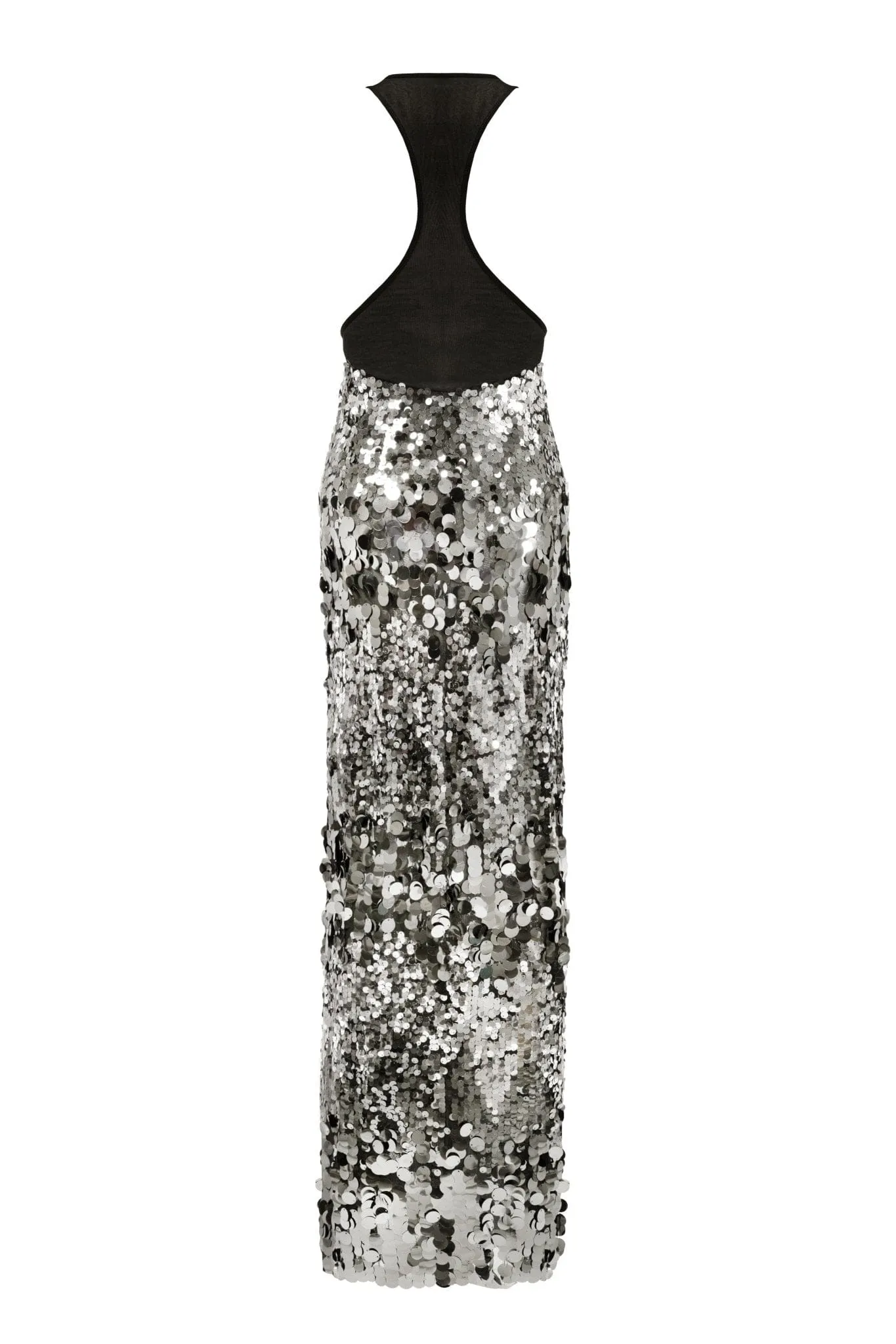 Lumière maxi dress covered in sequins