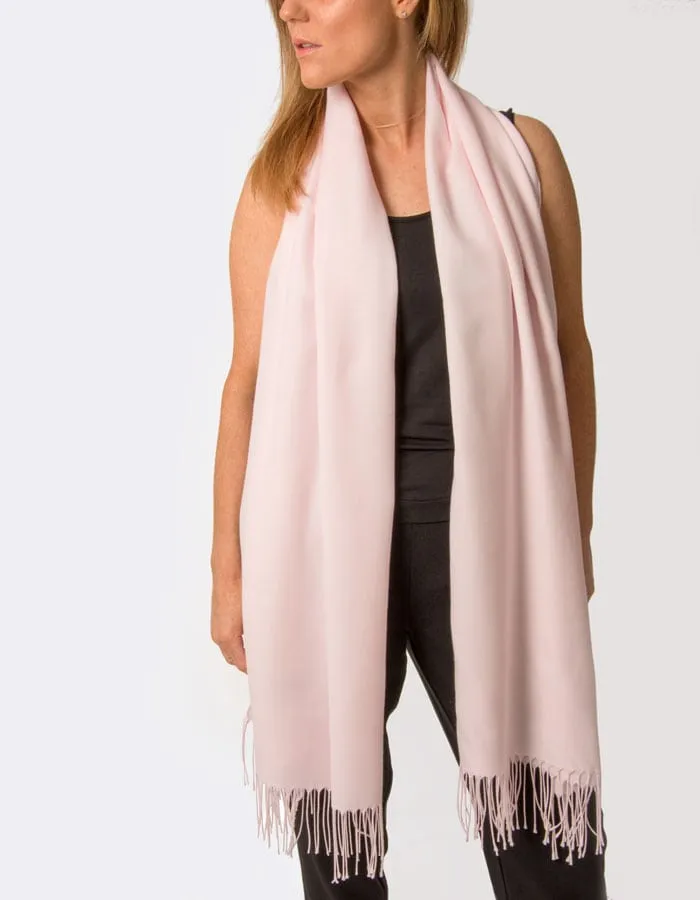 Pale Pink Pashmina