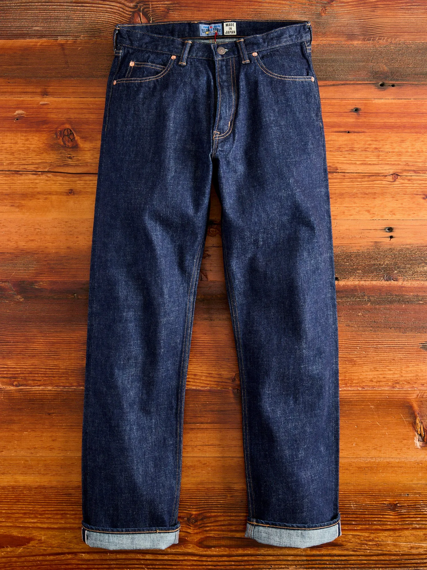 "70's Vintage" Selvedge Denim in Straight Fit