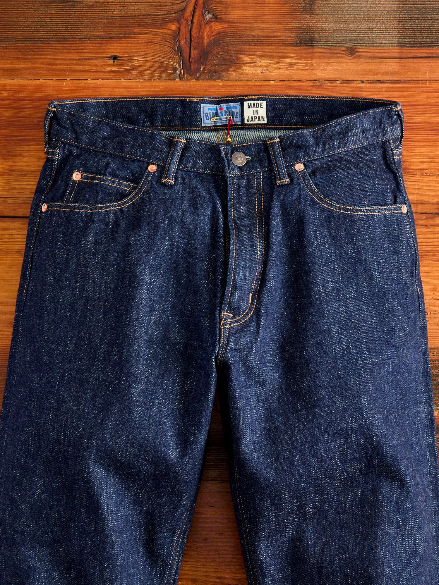 "70's Vintage" Selvedge Denim in Straight Fit