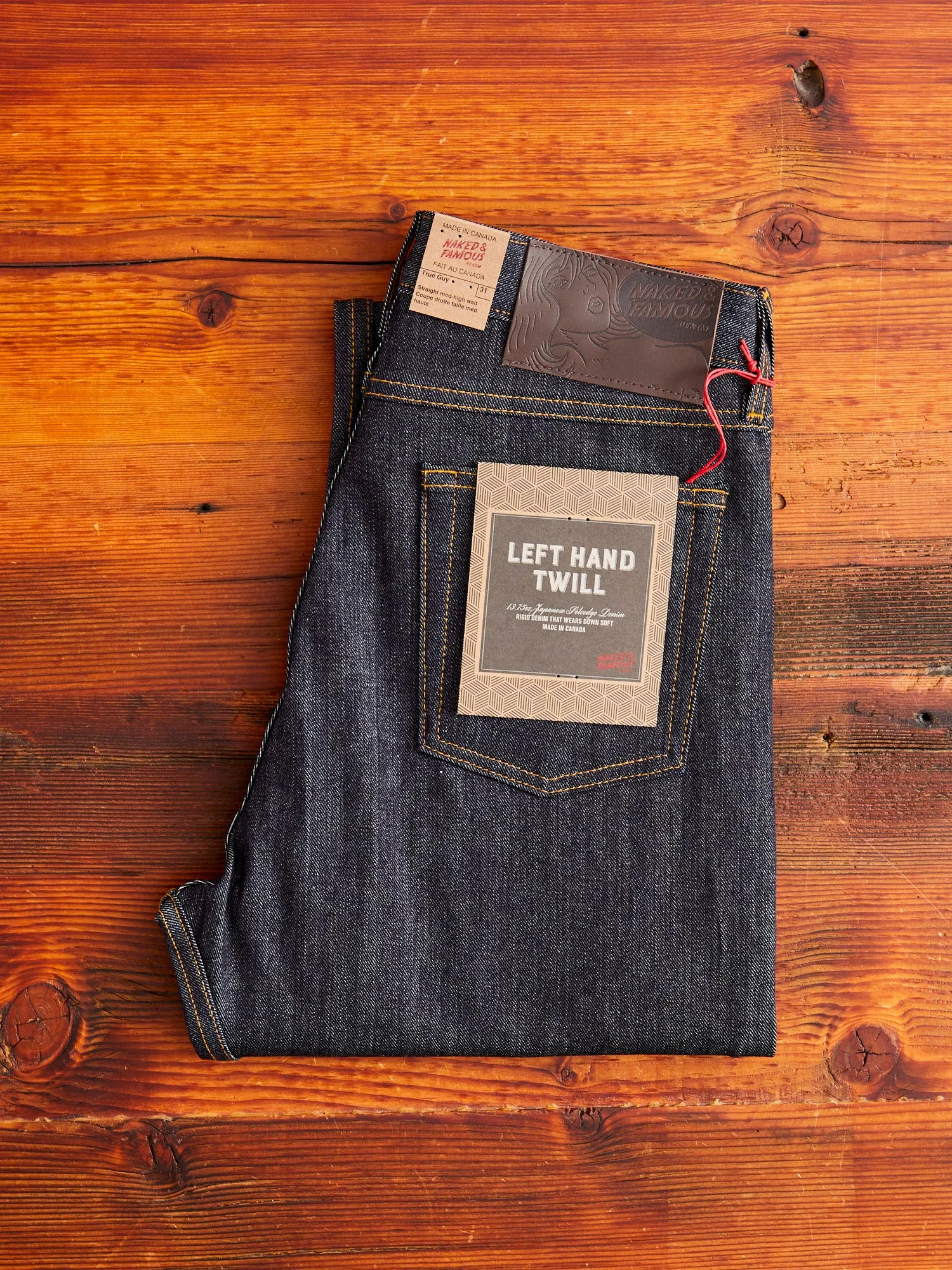 "Left Hand Twill" 13.75oz Selvedge Denim - True Guy Fit