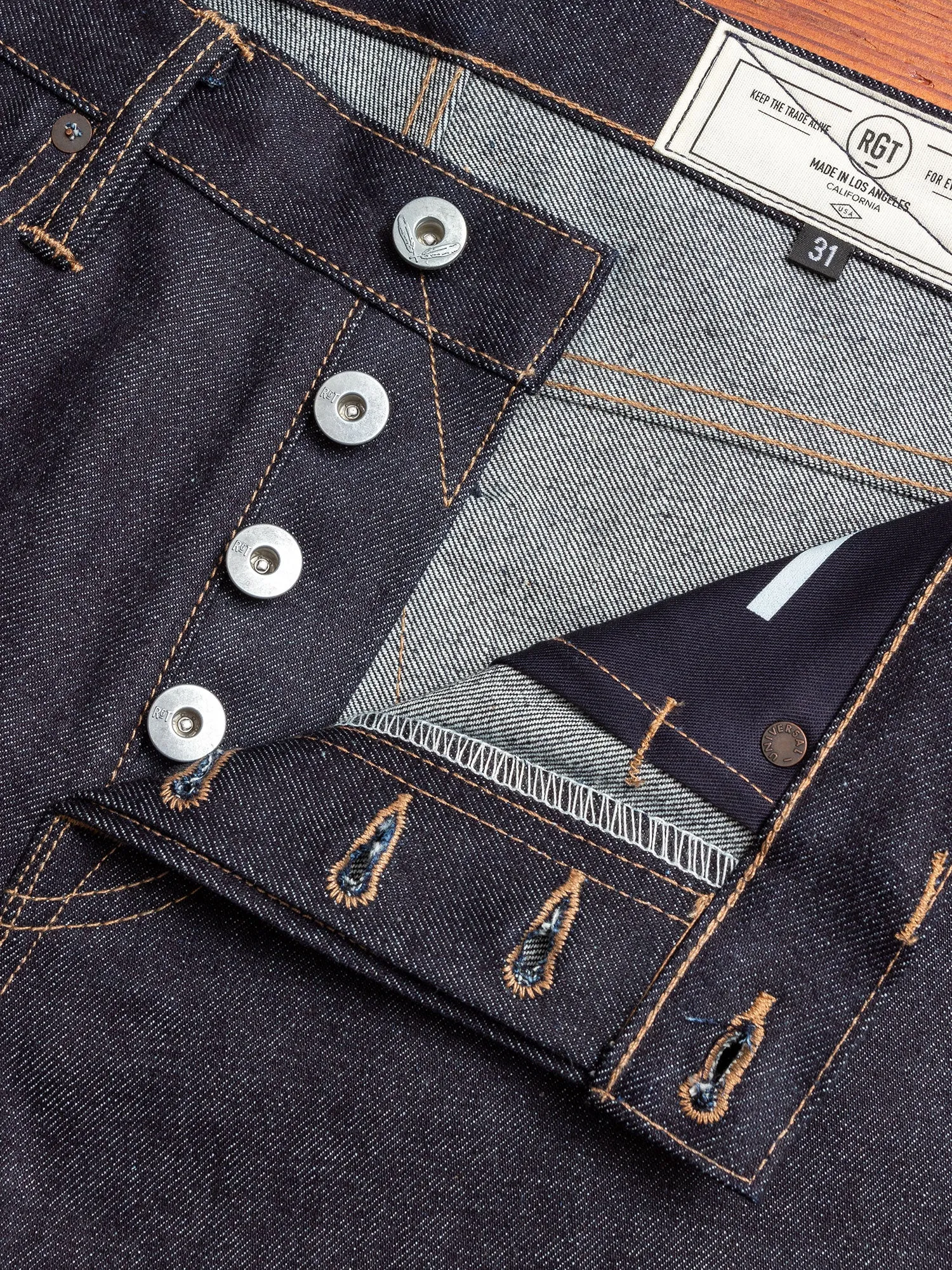 "Proprietary" 15oz Selvedge Denim in SK