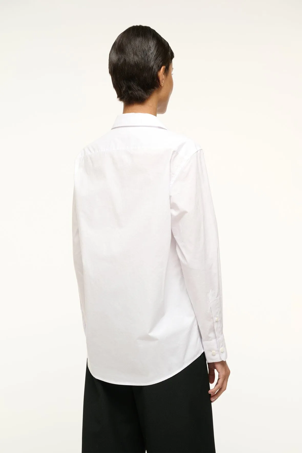 ROXBURY POPLIN SHIRT | WHITE