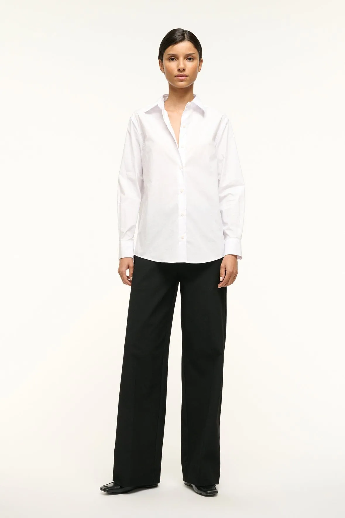 ROXBURY POPLIN SHIRT | WHITE