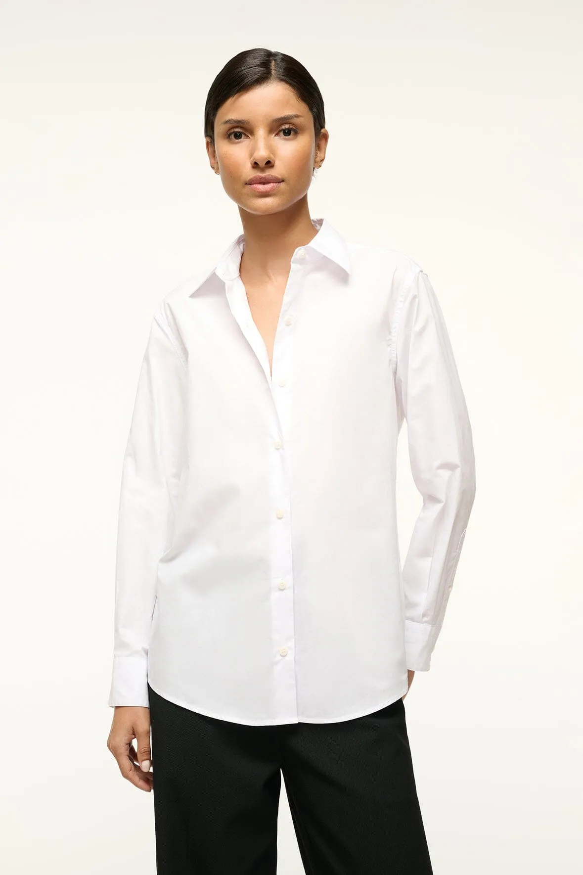 ROXBURY POPLIN SHIRT | WHITE