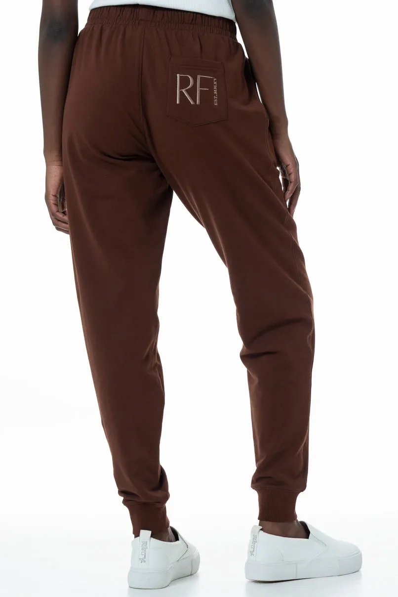 Slim Fit Track Pants _ 145620 _ Brown