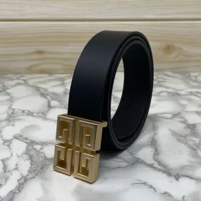 Square Section Leather Strap Belt-JonasParamount