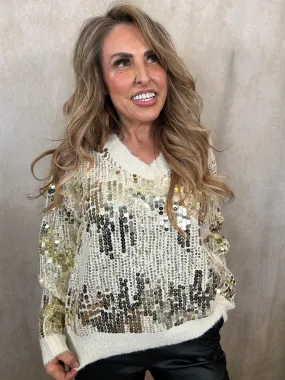 Sylvester Sequin Jumper