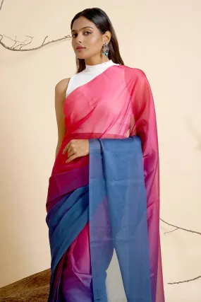 Teejh Enchanting Ember Pre-Draped Saree