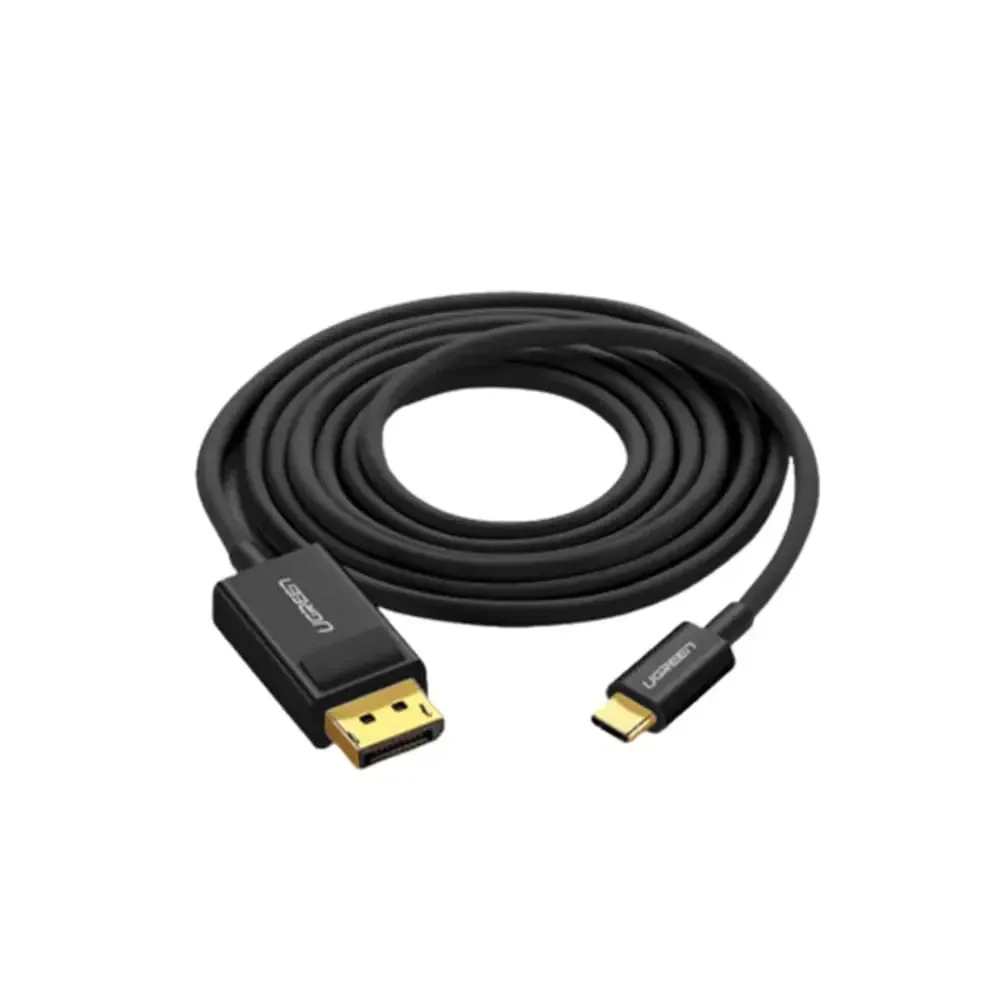 UGREEN 1.5M USB Type C Male To DisplayPort Male Cable 4k@30Hz - Black (50994)