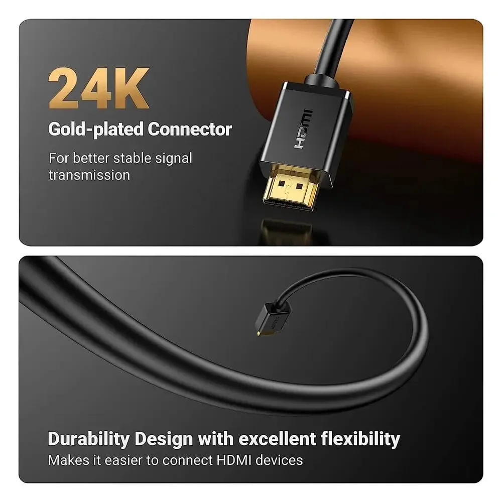 UGREEN 5m HDMI Male to Female Extension Cable 4K*2K@30Hz Compatible for Nintendo Switch Xbox One S 360 PS5 PS4 Roku TV Stick Blu Ray Player Google Chromecast Wii U HDTV Laptop PC (10146)