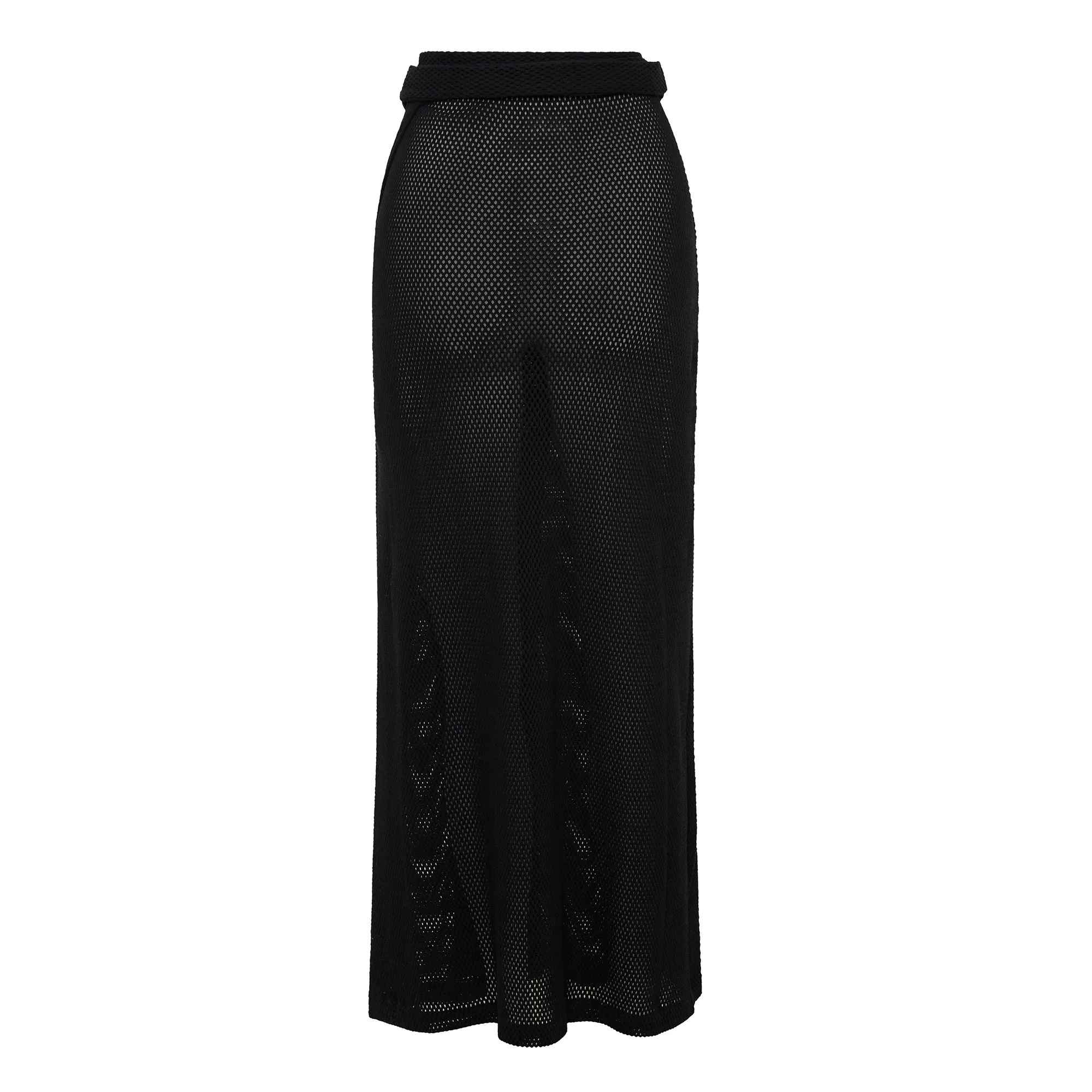 Verona Wrap Skirt - Liquorice