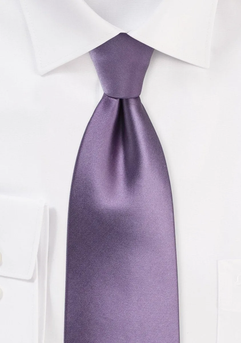 Wisteria Solid Necktie