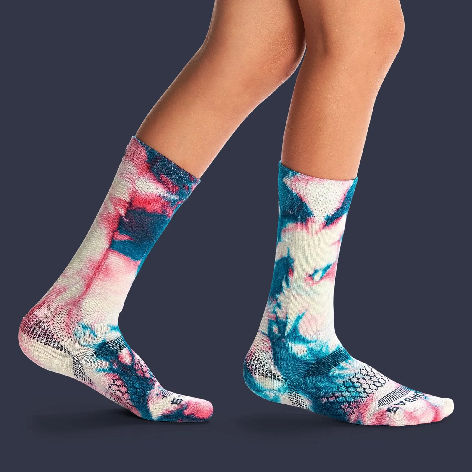 Youth Tie Dye Active Ski & Snowboard Sock 3-Pack